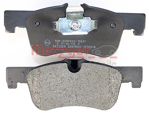 METZGER 1170314 Bremsbelagsatz, Scheibenbremse